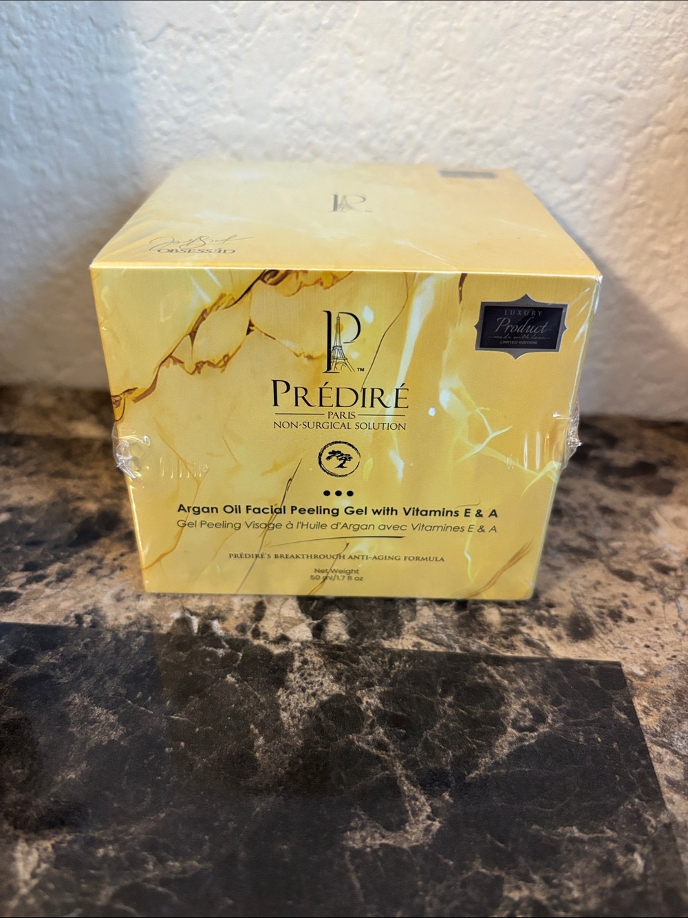 Prédiré Argan Oil Facial Peeling Gel –